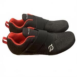 Peloton Black and Red Cycling Shoes Size US 7.5 Men / 9 W